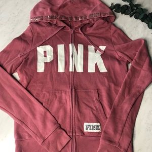 Victoria Secret PINK Zip Up Hoodie